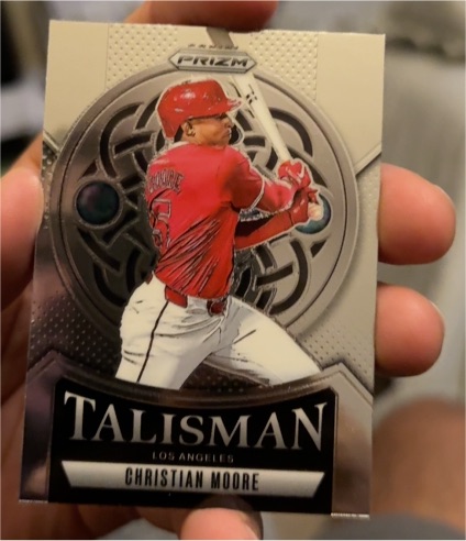 2025 Panini Prizm Talisman #2 Christian Moore — front