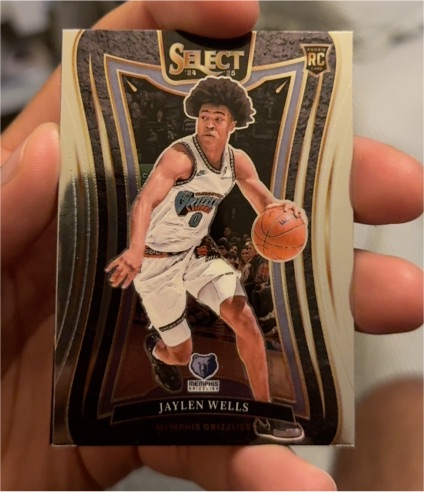 2024-25 Panini Select #371 Jaylen Wells — front