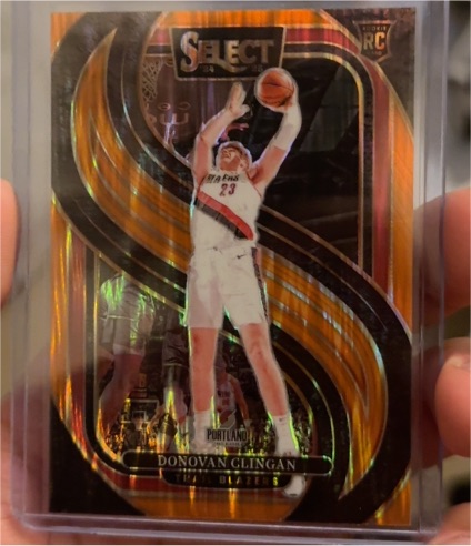 2024-25 Panini Select Premier Level #199 Donovan Clingan — front
