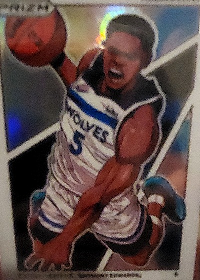 2023 Panini Prizm #5 Anthony Edwards — front