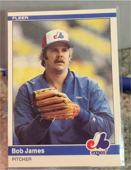 1984 Fleer #277 Bob James — front