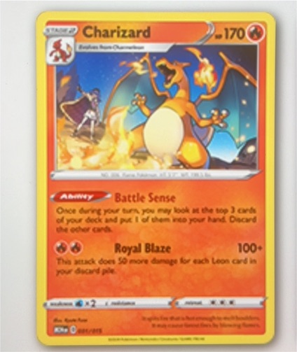2024 Pokémon McDonald's Promo #001 Charizard — front