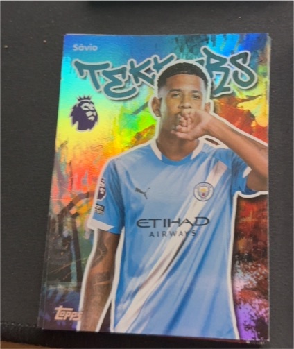 2026 Topps Premier League Tekkers Sávio — front