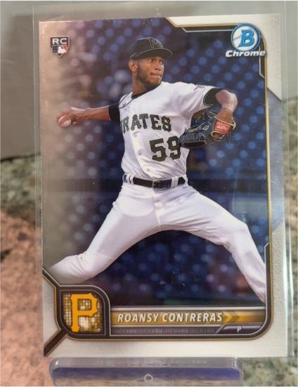 2022 Bowman Chrome #99 Roansy Contreras — front