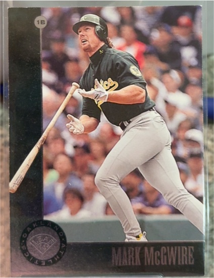 1996 Leaf #15 Mark McGwire — front