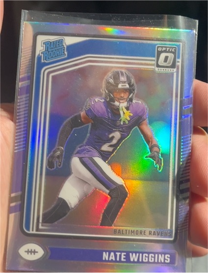 2024 Donruss Optic #281 Nate Wiggins — front