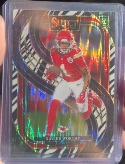 2024 Panini Select Premier Level #119 Xavier Worthy — front