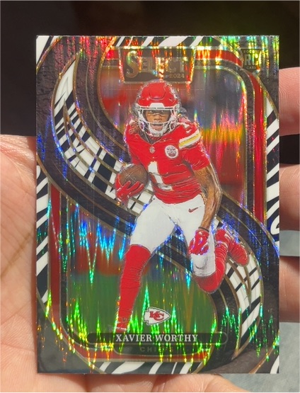 2024 Panini Select Premier Level #119 Xavier Worthy — front