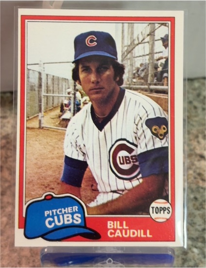 1981 Topps #574 Bill Caudill — front