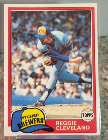 1981 Topps #576 Reggie Cleveland — front