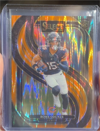 2024 Panini Select #136 Rome Odunze — front