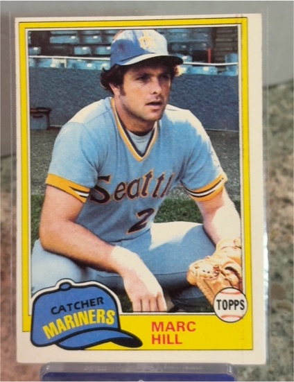 1981 Topps #486 Marc Hill — front