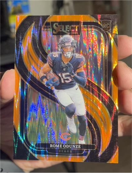 2024 Panini Select Premier Level #136 Rome Odunze — front