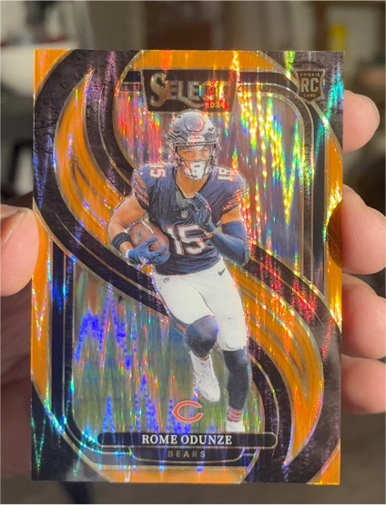 2024 Panini Select Premier #136 Rome Odunze — front