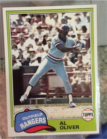 1981 Topps #70 Al Oliver — front