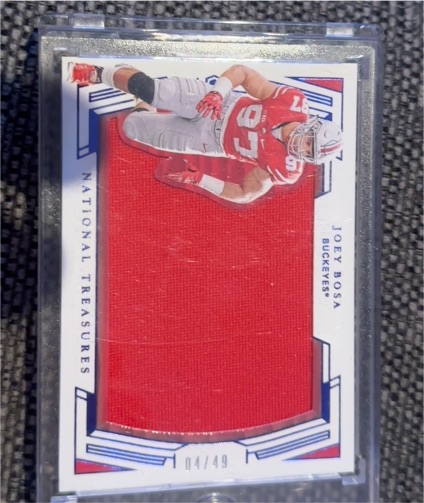 2020 Panini National Treasures Joey Bosa #? — front