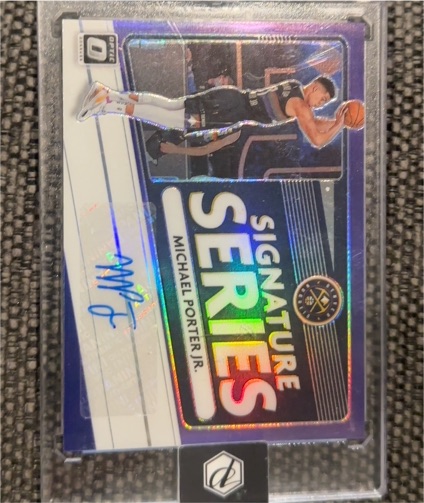 2020-21 Donruss Optic #SS-MPJ Michael Porter Jr. Signature Series — front