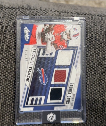 2021 Panini Tools of the Trade #163 Gabriel Davis — front