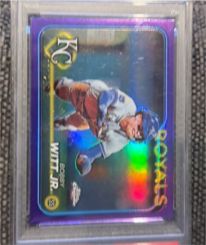 2024 Topps Series 1 #254 Bobby Witt Jr. — front