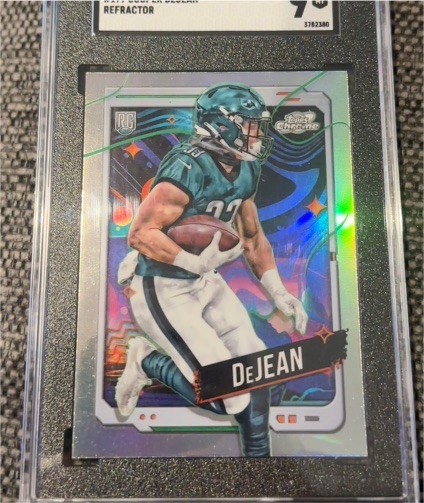 2024 Topps Chrome Cosmic #177 Cooper DeJean — front