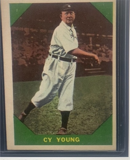 1960 Fleer Baseball Greats #47 Cy Young — front