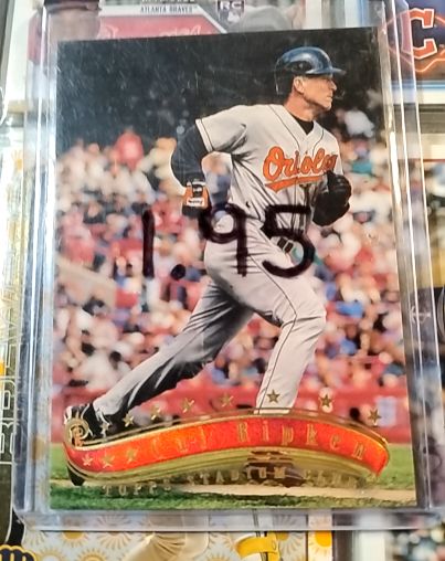1997 Topps Stadium Club #8 Cal Ripken Jr. — front