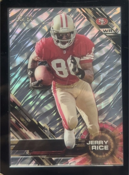 2015 Topps High Tek #2 Jerry Rice — front