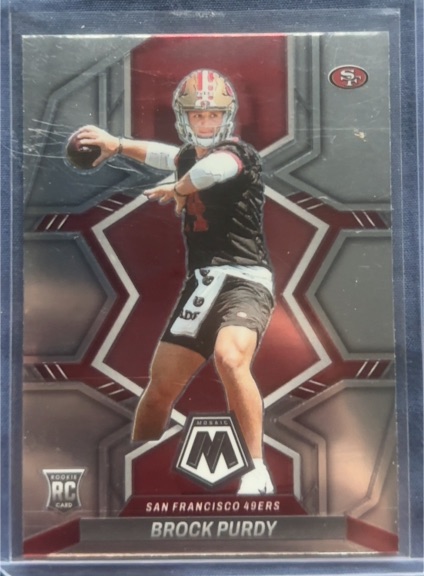 2022 Panini Mosaic #367 Brock Purdy — front