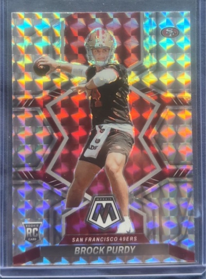 2022 Panini Mosaic #367 Brock Purdy — front