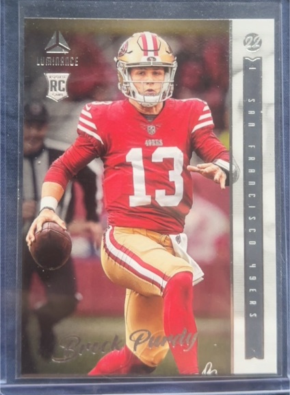 2022 Panini Chronicles #213 Brock Purdy — front