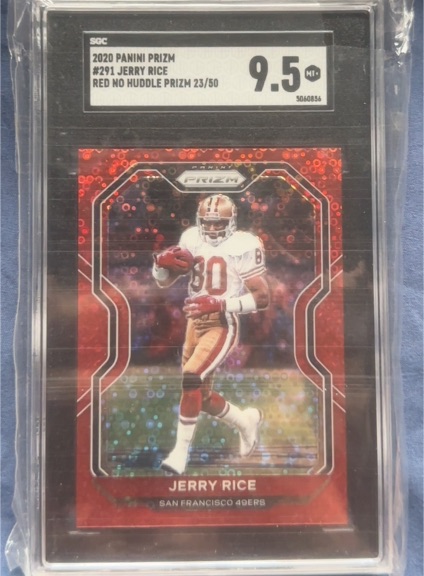 2020 Panini Prizm #291 Jerry Rice — front
