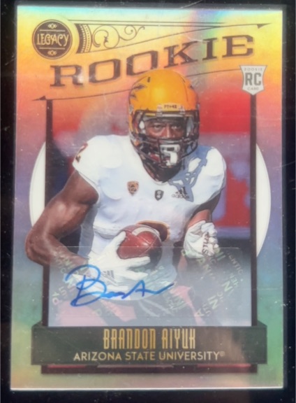 2020 Panini Legacy #154 Brandon Aiyuk — front