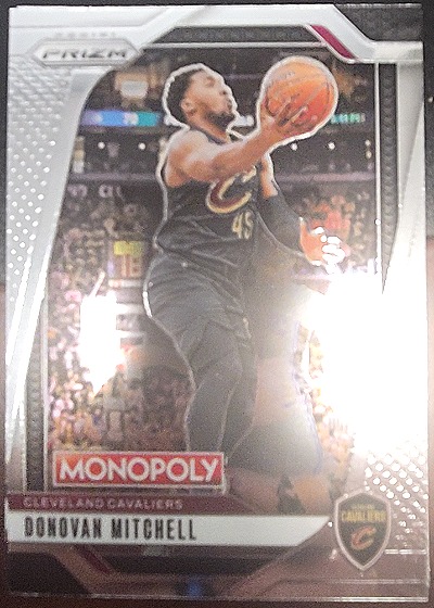 2024-25 Panini Prizm Monopoly #13 Donovan Mitchell — front