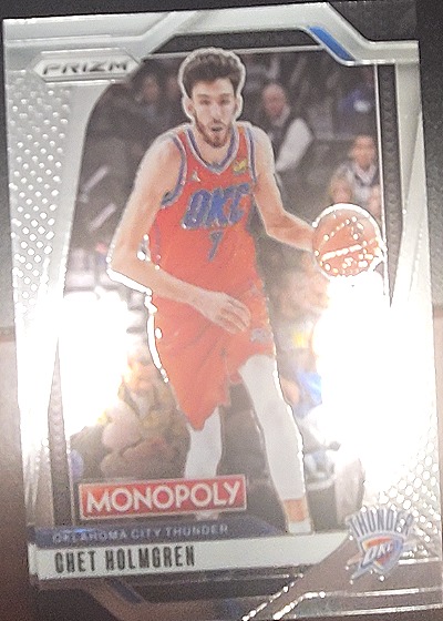 2024-25 Panini Prizm Monopoly #80 Chet Holmgren — front