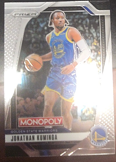 2024-25 Panini Prizm Monopoly #84 Jonathan Kuminga — front