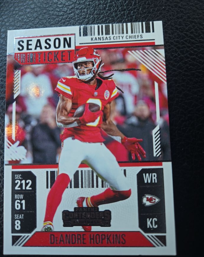 2024 Panini Contenders Season Ticket #97 DeAndre Hopkins — front