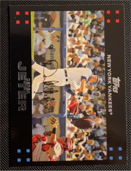 2007 Topps #40 Derek Jeter — front