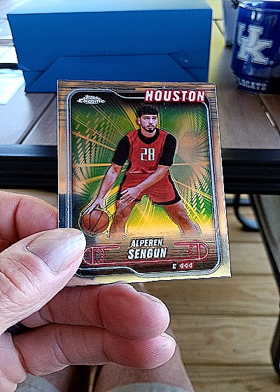2024-25 Topps Chrome #106 Alperen Sengun — front