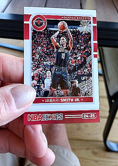 2024-25 Panini NBA Hoops #130 Jabari Smith Jr. — front