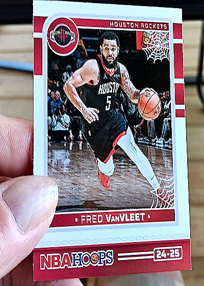 2024-25 Panini NBA Hoops #24-25 Fred VanVleet — front