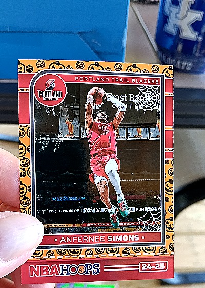 2024-25 Panini NBA Hoops #24-25 Anfernee Simons — front