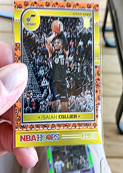 2024-25 Panini NBA Hoops #254 Isaiah Collier — front