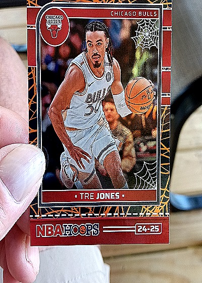 2024-25 Panini NBA Hoops #24-25 Tre Jones — front