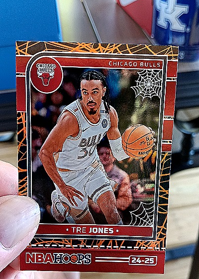 2024-25 Panini NBA Haunted Hoops #23 Tre Jones — front