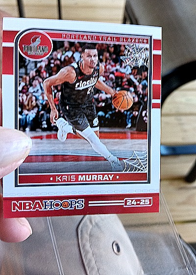 2024-25 Panini NBA Hoops #161 Kris Murray — front