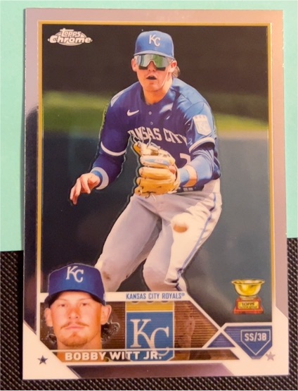 2023 Topps Chrome #176 Bobby Witt Jr. — front