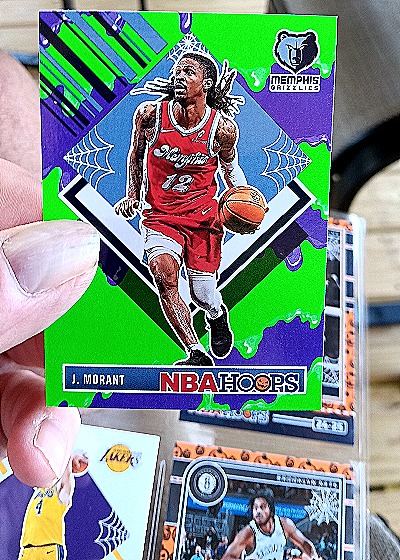 2024-25 Panini NBA Hoops #286 Ja Morant Tribute — front