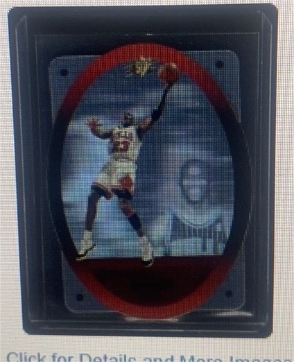 1996 Upper Deck SPx HoloView Heroes #H10 Michael Jordan — front