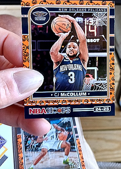 2024-25 Panini NBA Hoops #196 CJ McCollum — front