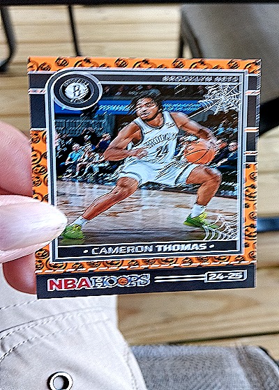 2024-25 Panini NBA Hoops #37 Cameron Thomas — front
